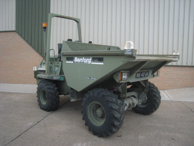 Benford 3000 dumper - ex military vehicles for sale, mod surplus